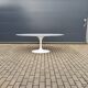 Table à manger ovale Knoll Tulip originale (198cm) marbre de Carrare