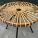 Vintage rattan chair Rohe Noordwolde Netherlands 1960s design