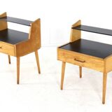 Set Everest bedside tables 'Herpen' - 1957 mid century modern