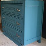 Art Deco blue dresser