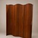 Wavy wooden screen, 1970s design