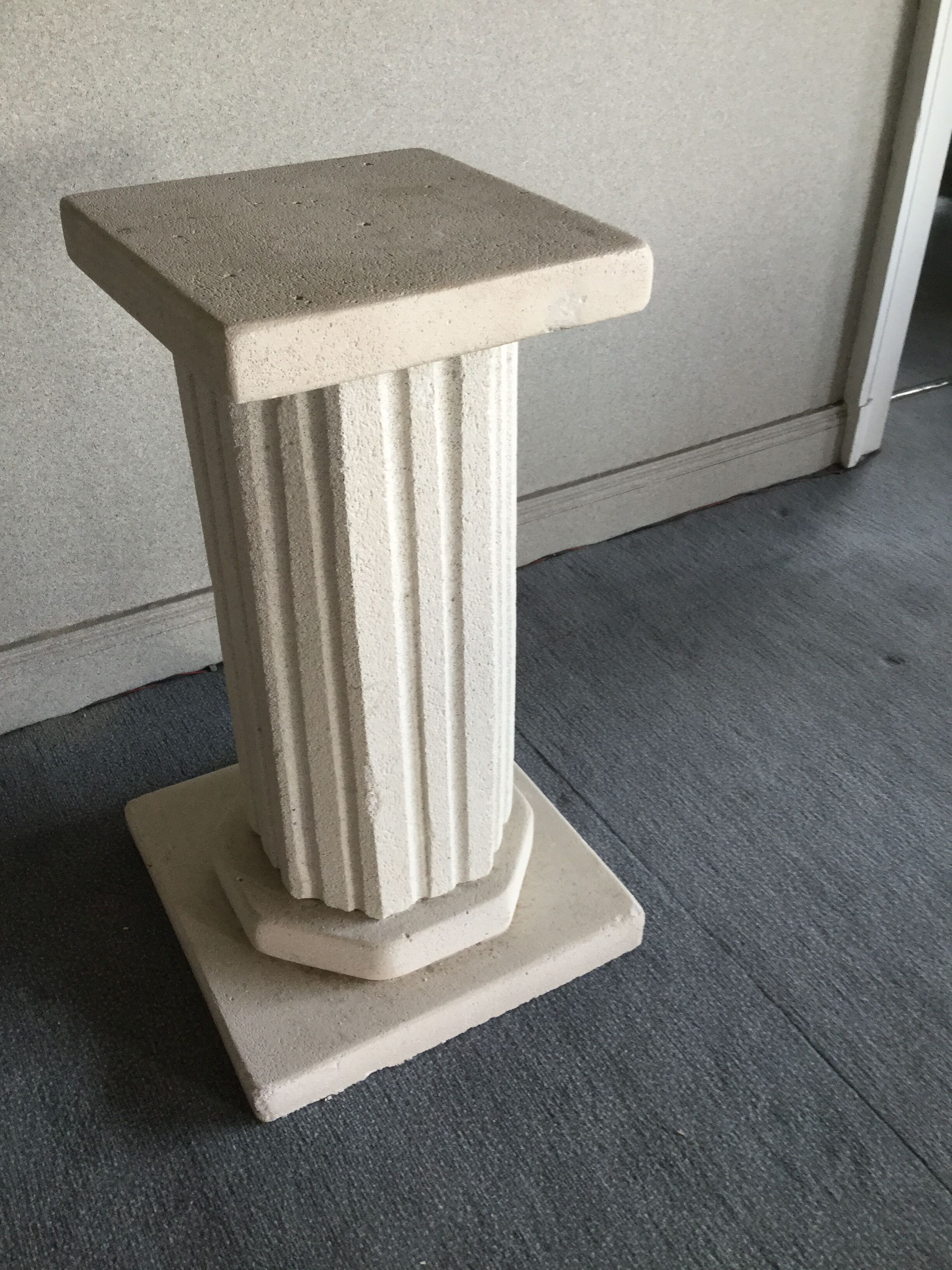 reconstituted stone column