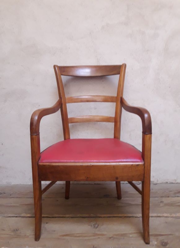 Armchair cherry tree period Restoration XIX °