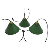 Enamelled sheet metal suspensions