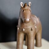 Ceramic, Japan, 1950s, horse.