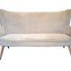 Sofa sofa wing bergere 50s/60s vintage