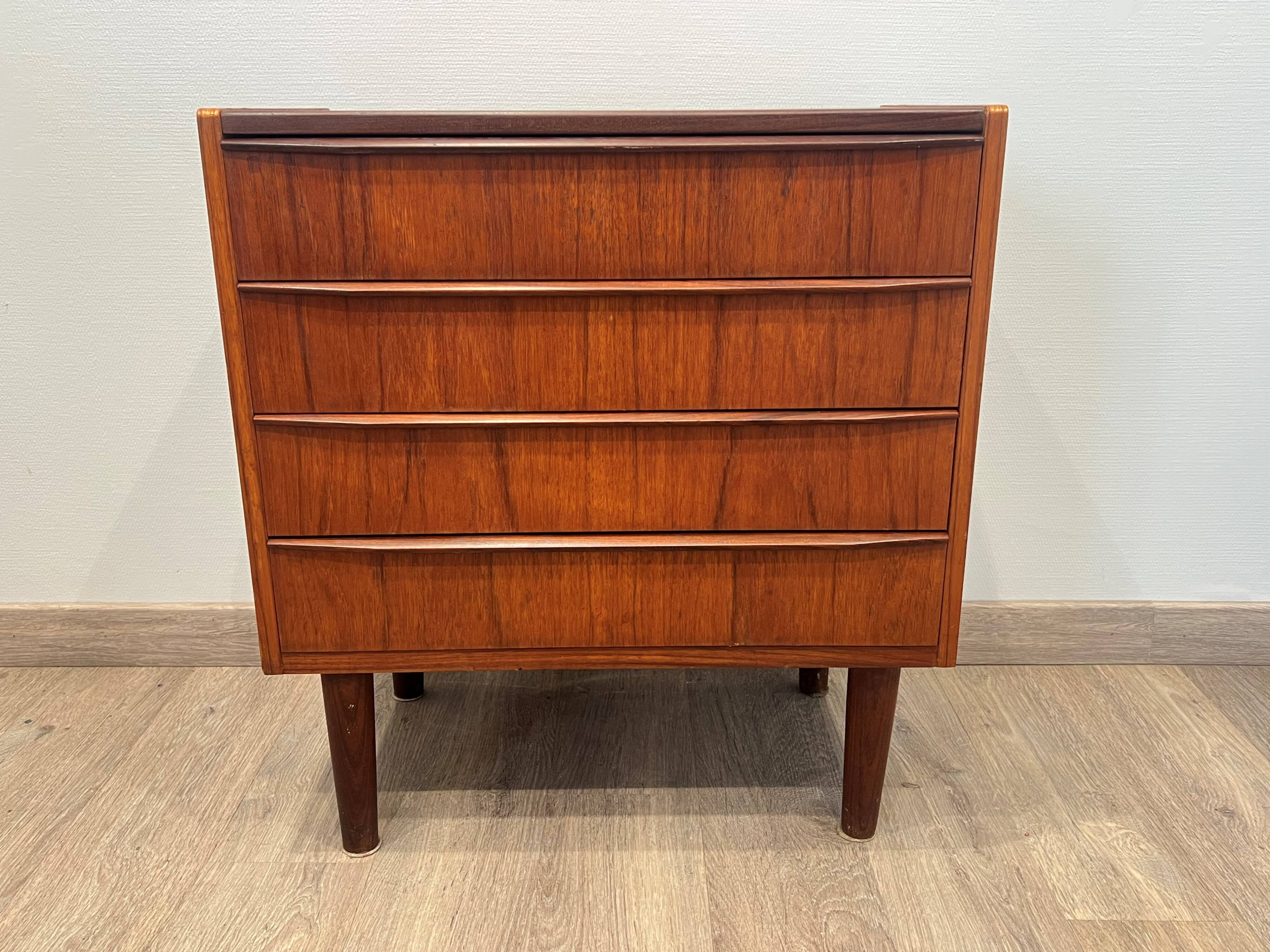Scandinavian teak chest of drawers Denmark