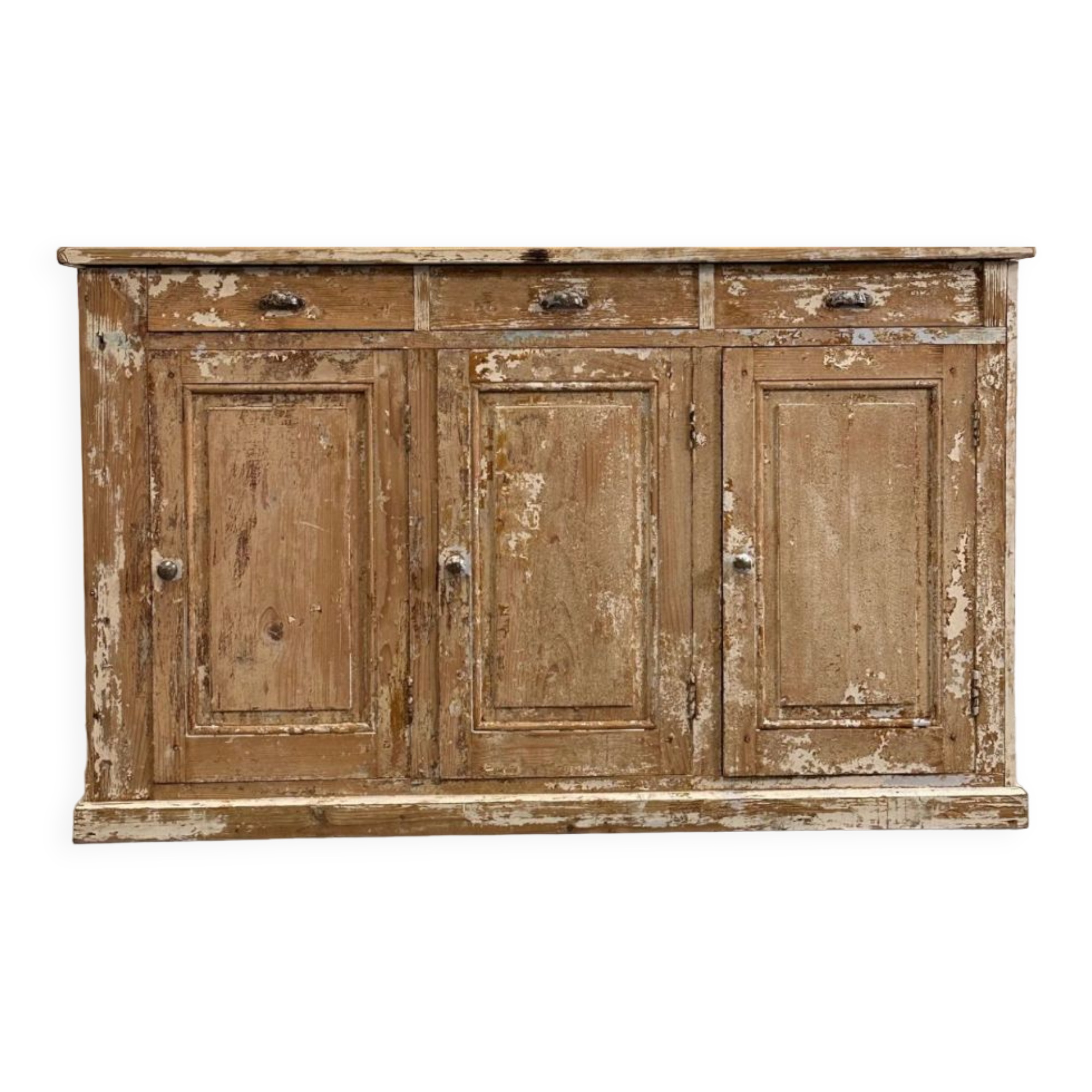 Painted store cabinet