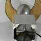 Lampe métal chromé Philippe Barbier