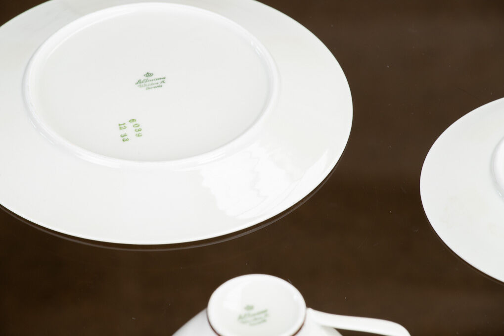 Porcelain cup and saucers set Bavaria 1950