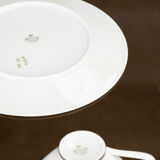 Porcelain cup and saucers set Bavaria 1950