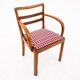 Paire de fauteuils Art Déco, Pologne, milieu du XXe siècle.