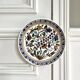 Decorative ceramic plate