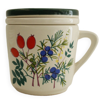 Infusion cup - flower motifs - Western Germany