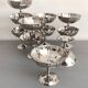 Lot de 11 coupes à glace années 60