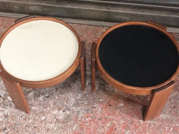 Side tables by Gianfranco Frattini for Cassina 60s