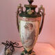 Pair of old women's decoration lamps