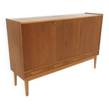 Scandinavian teak and oak sideboard, Sweden, 1950