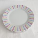 DESSERT PLATES PORCELAIN ELEGANCE PARIS