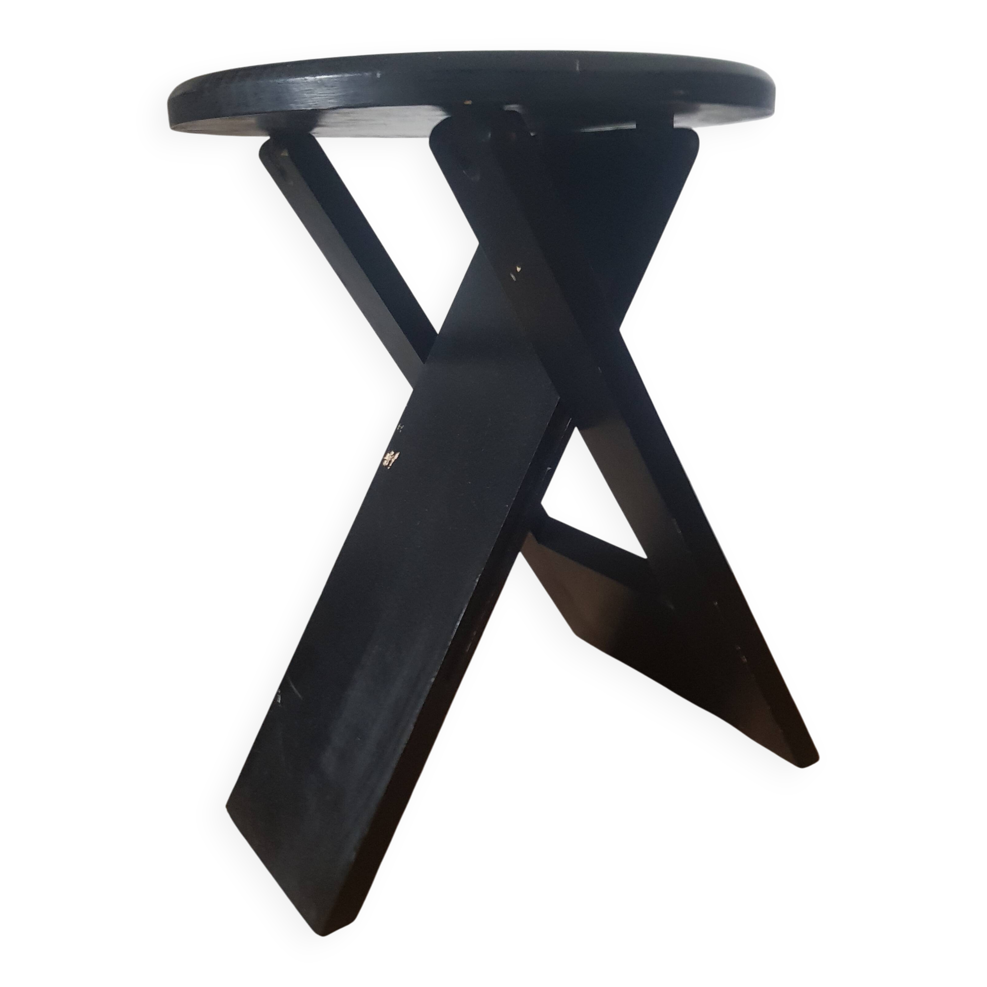Suzy black stool by Adrian Reed