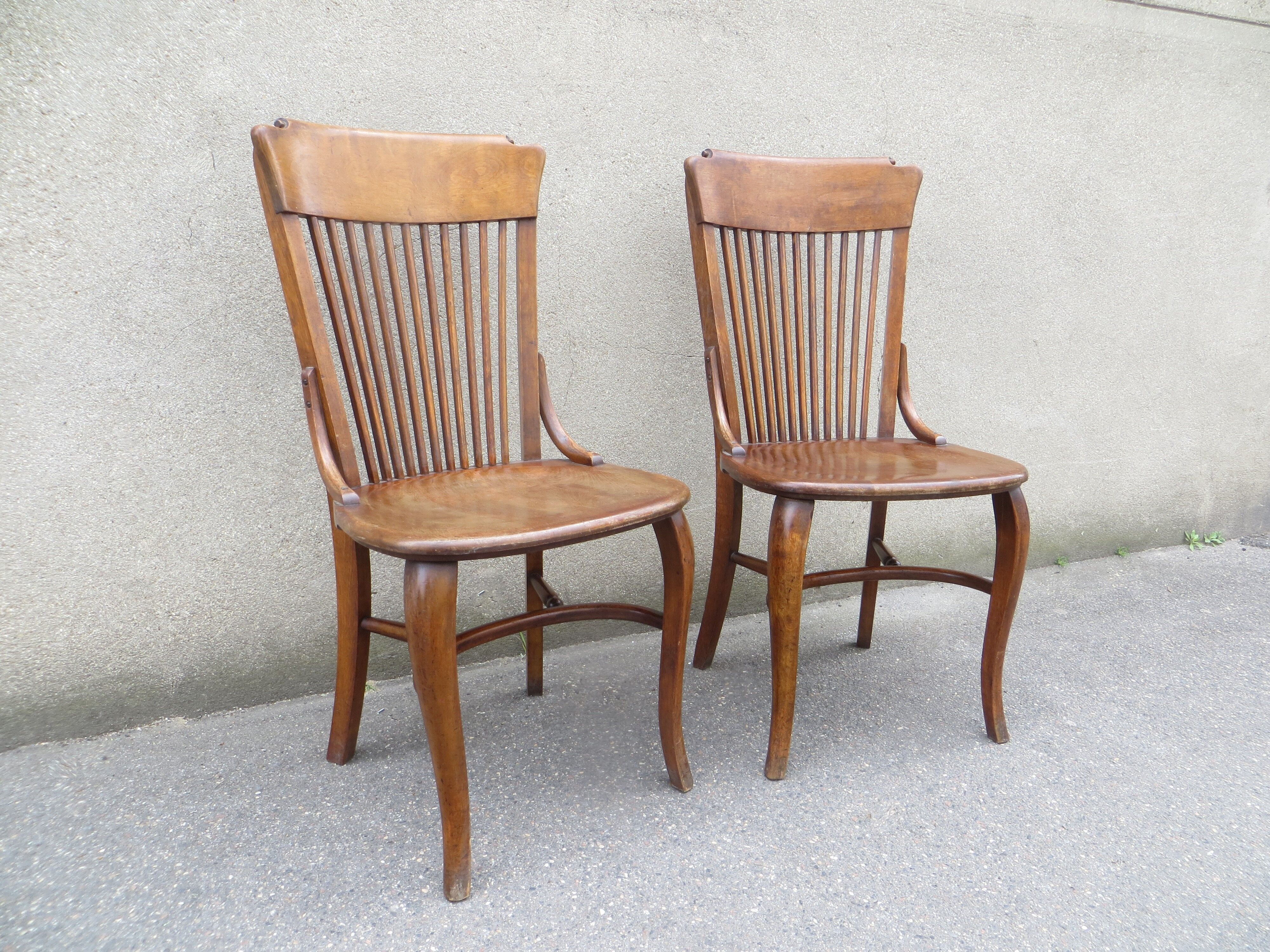 Pair of Windsor chairs