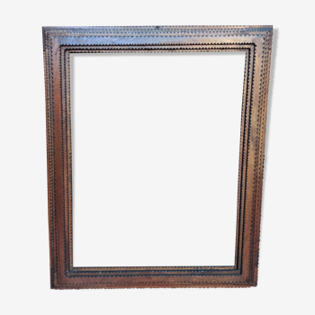 Rare frame called "prisoner" large format nineteenth century - 51.8 x 40.3 cm