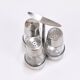 Set of condiments Marianne Denzel salt and pepper, Berndorf, Austria, 1960s