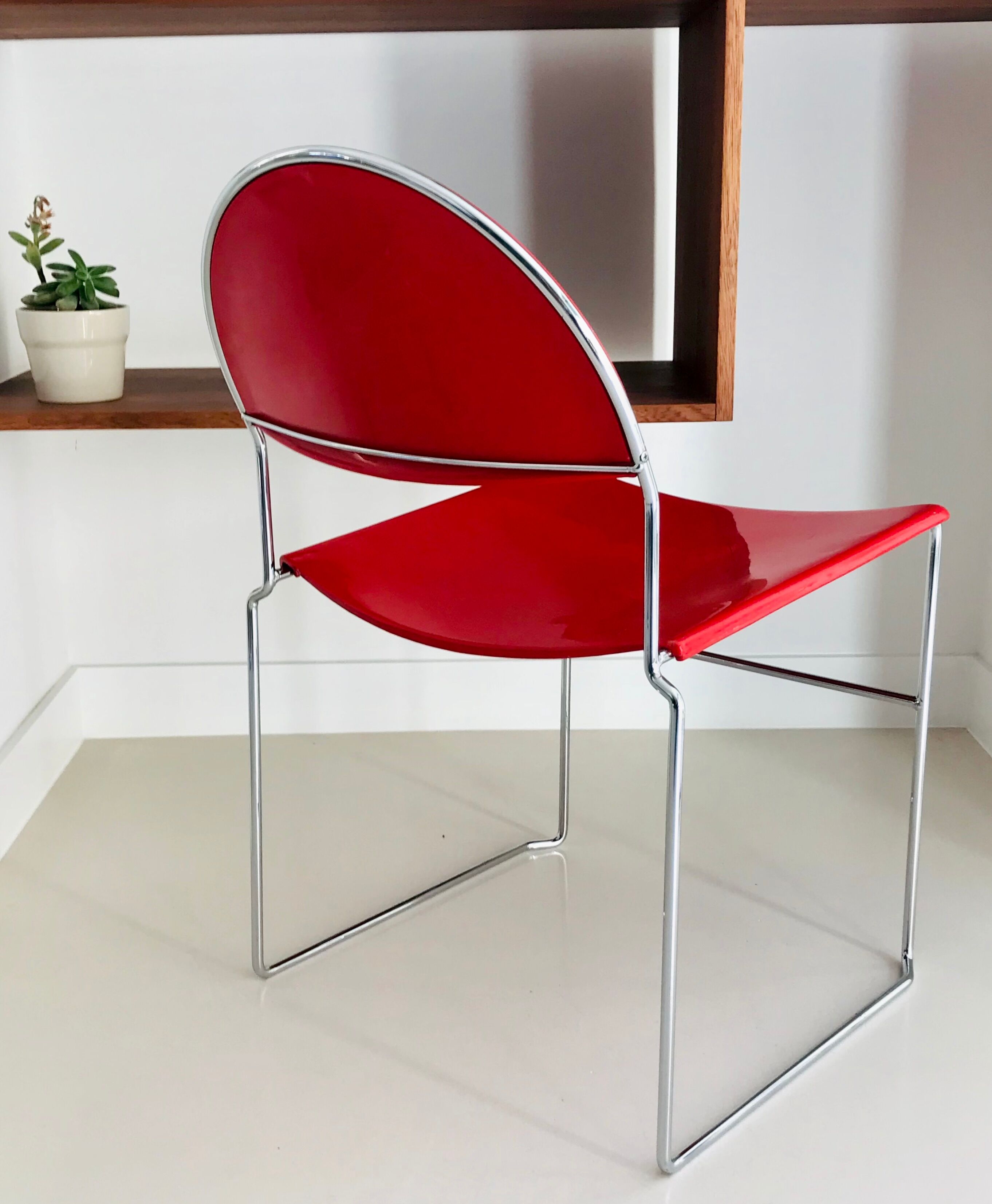 Pair of chairs "Franny" from Superstudio Design Team for Fasem, Italy 80s