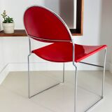 Pair of chairs "Franny" from Superstudio Design Team for Fasem, Italy 80s