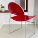 Pair of chairs "Franny" from Superstudio Design Team for Fasem, Italy 80s