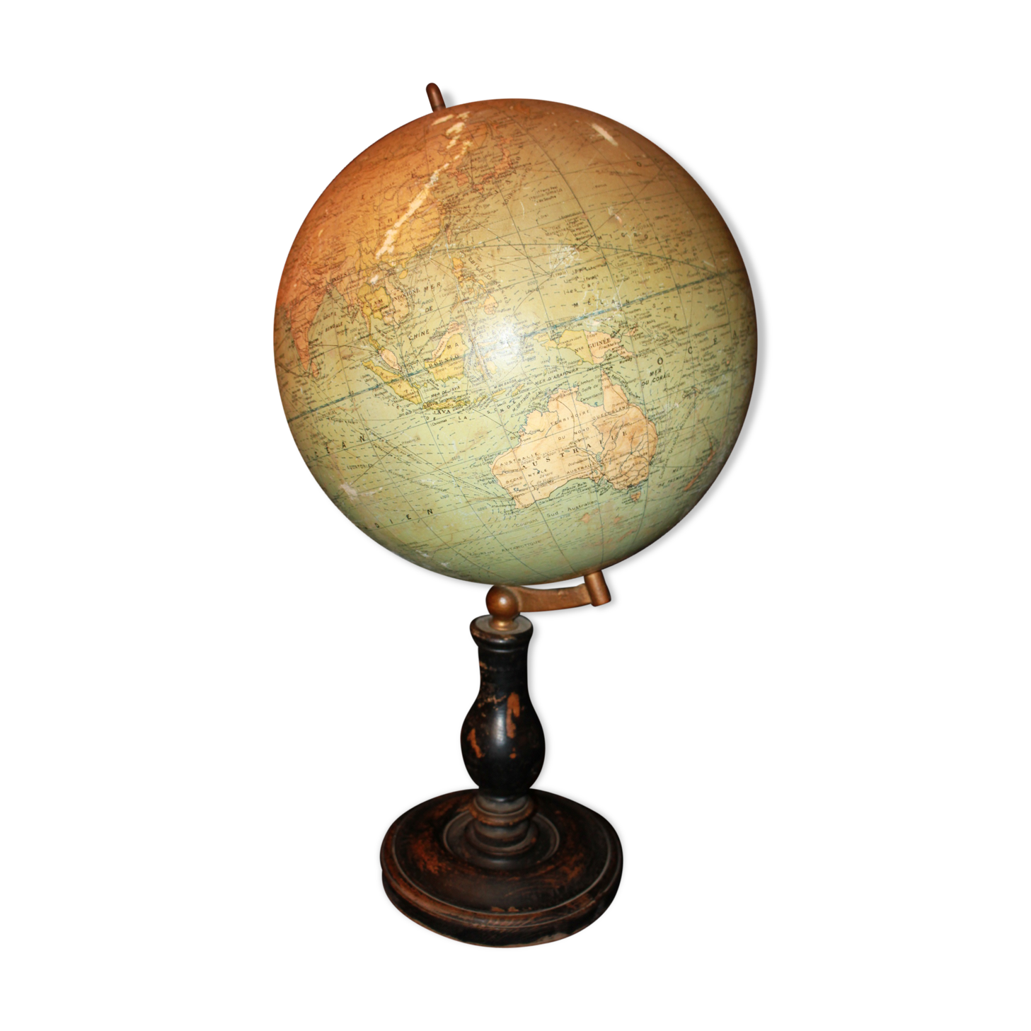 Globe terrestre 19ème