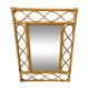 Vintage bamboo mirror