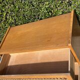 Rattan chest of drawers feet compass