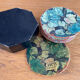 Assiettes Gien Feuillage vintage