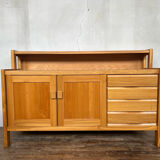 Elm 1970 brutalist sideboard
