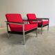 Set of vintage lounge chairs, 1960s Dutch design