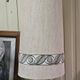 Very large ceramic lamp / floor lamp from the Art Deco period.