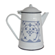 Enamelled metal coffee maker