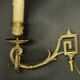 Pair of sconces with Louis XVI laurel garlands from the 19th century - Émile Muller