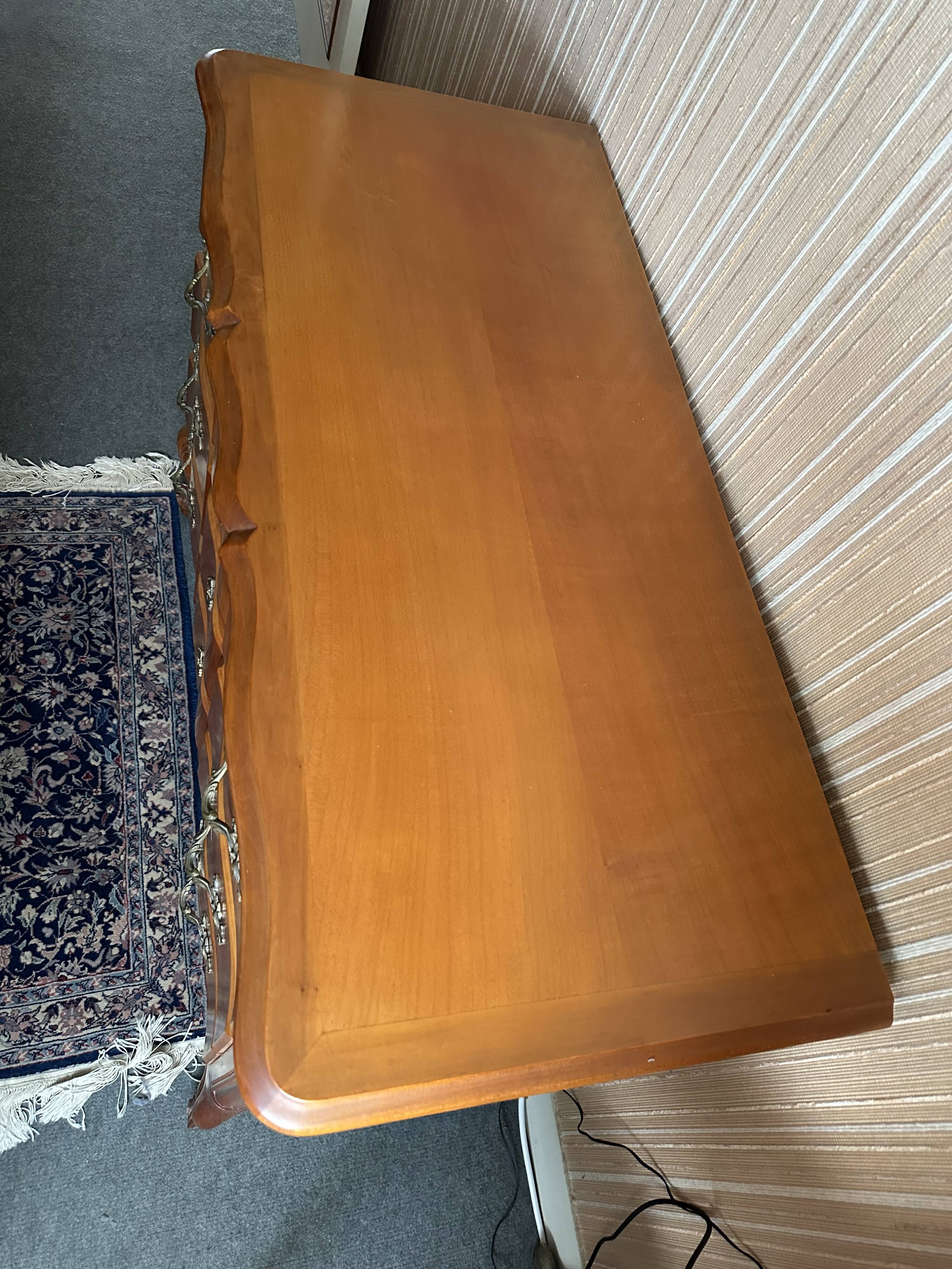 Louis XV style mid-century chest of drawers