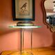 Lampe Saturne led par Robert Sonneman 1980
