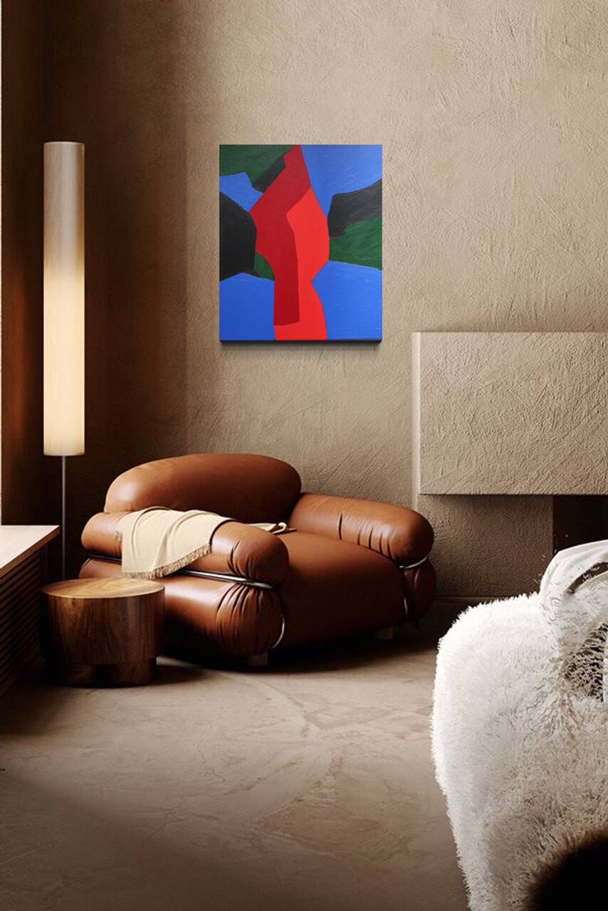 Composition abstraite contemporaine