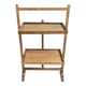 Silent servant, solid wood - Late 19th century - Minimalist side table