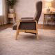 Hjort Knudsen — Armchair with Matching Footstool — Adjustable Backrest — Mo
