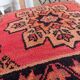 Handmade Berber pouf in wool 60 X 60 X 20 CM