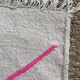 Moroccan diamond wool rug 140x100