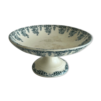 Compote plate Terre de Fer