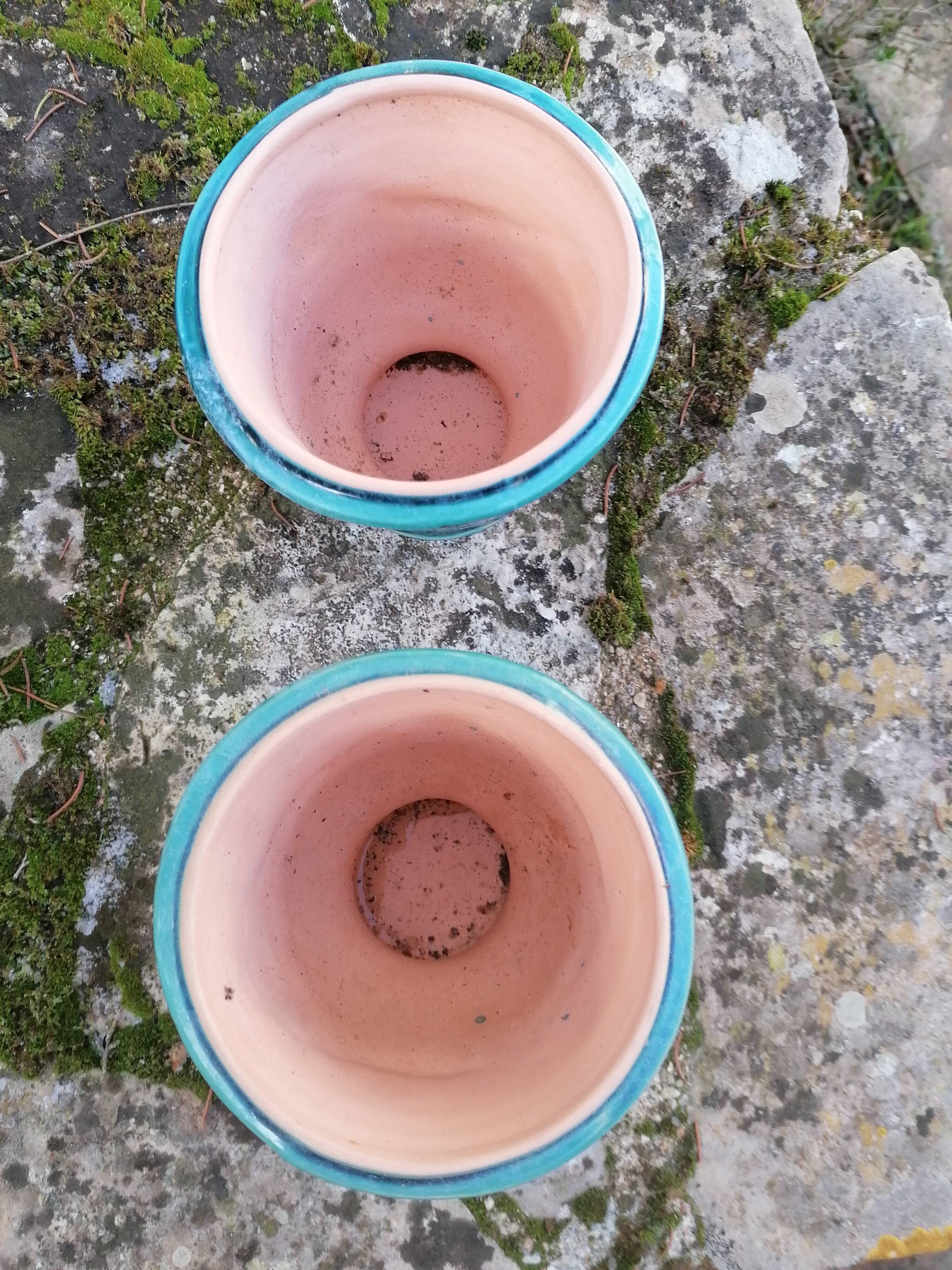 Paire de cache pot Anduze