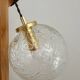 Glass pendant light