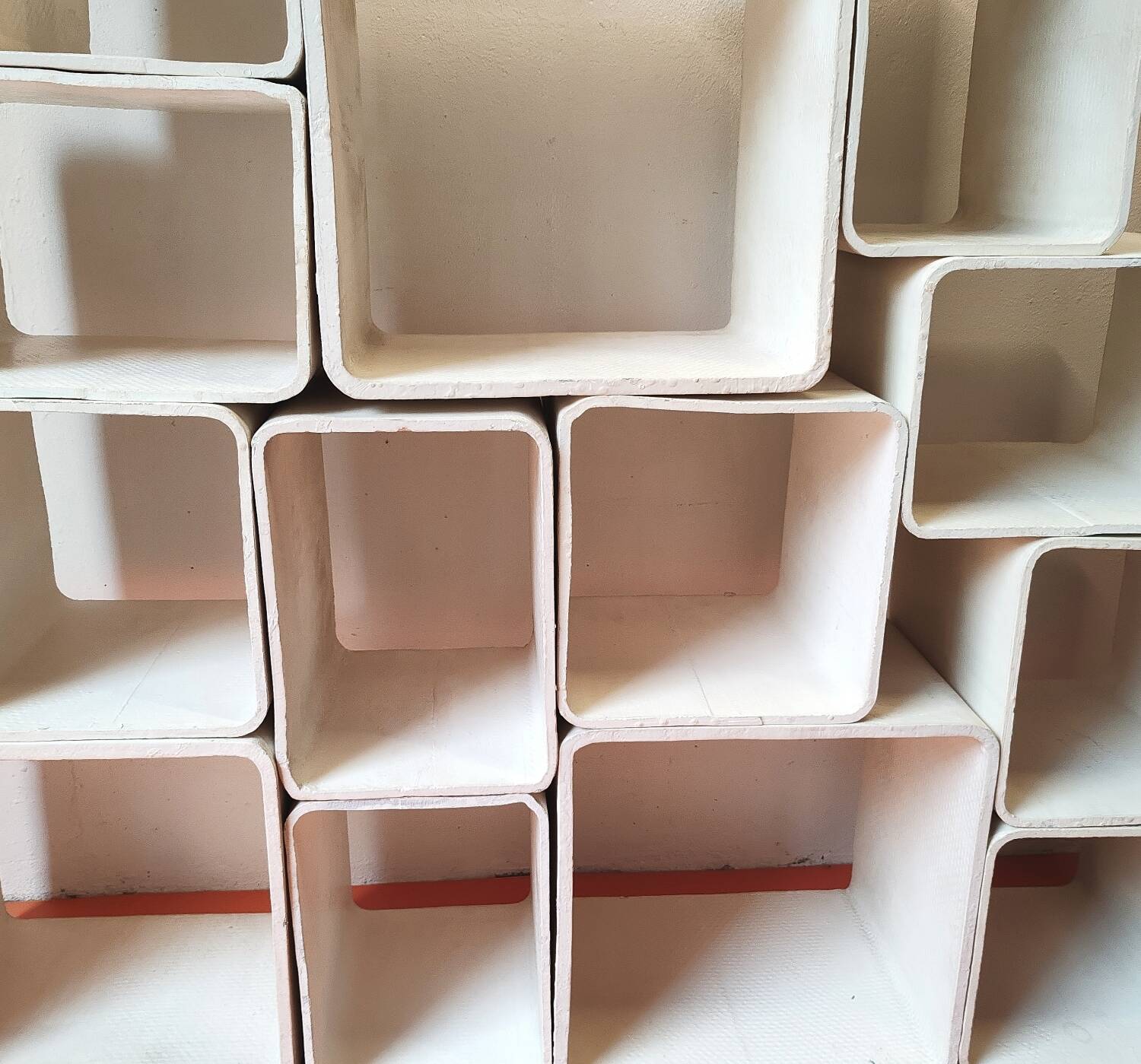 Willy Guhl modular shelving unit design attributed to G.Ifert60s 70s